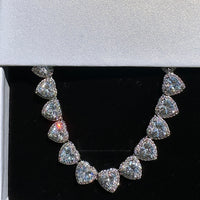 Iced Out Heart Necklace