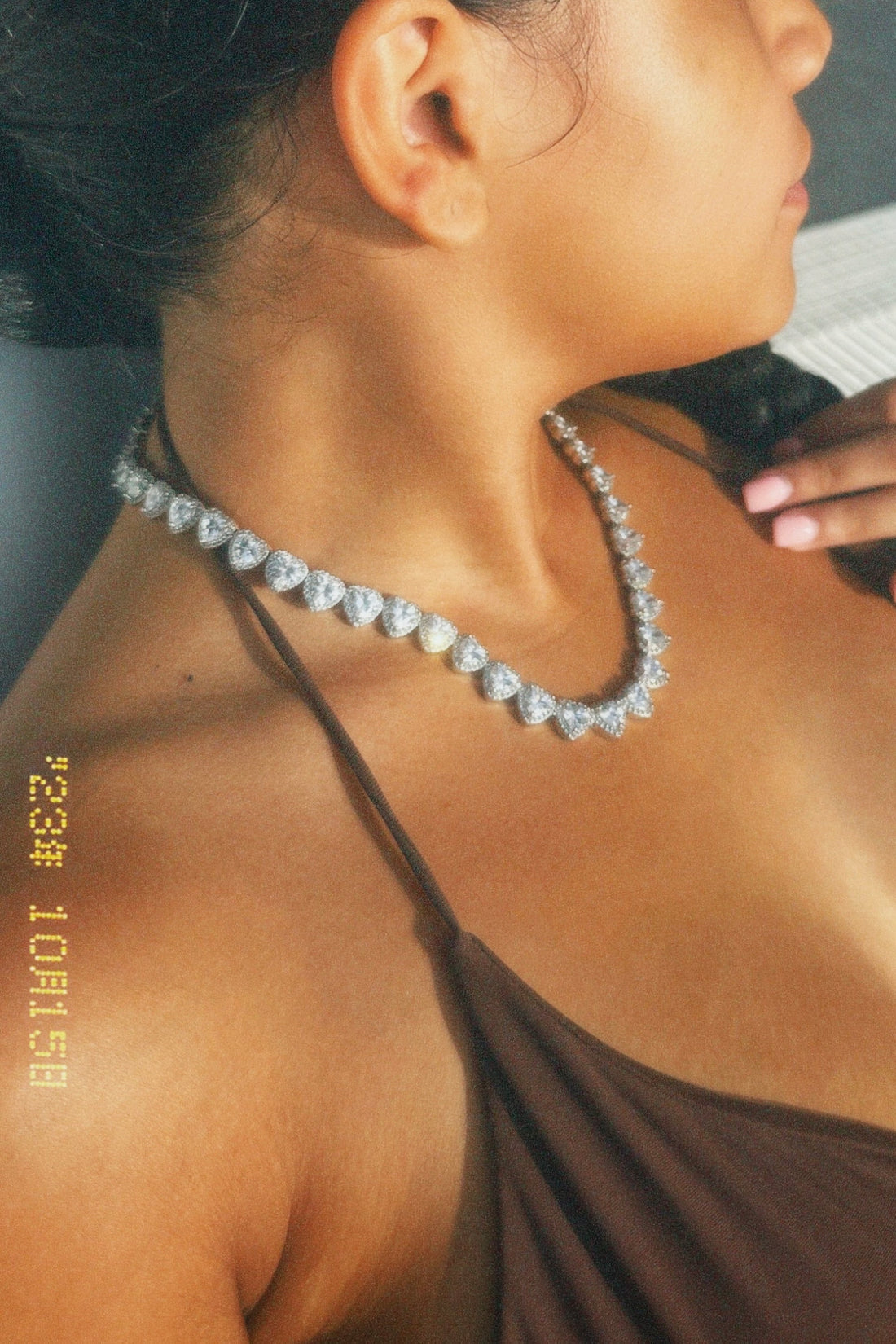 Iced Out Heart Necklace