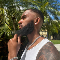 10mm Iced Out Prong Cuban Link