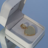Heart Picture Pendant & Rope Chain