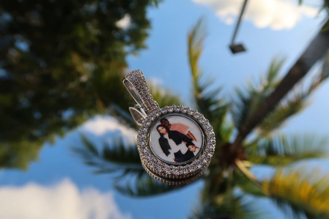 Double sided custom picture pendant