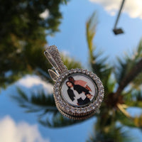 Double sided custom picture pendant