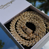 12mm Iced Out Cuban