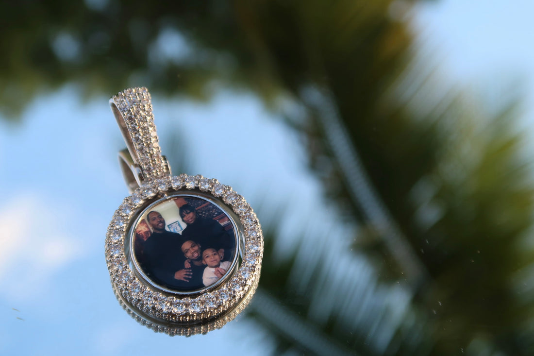 Double sided custom picture pendant