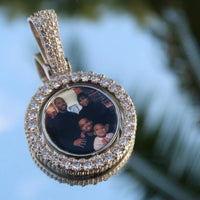 Double sided custom picture pendant