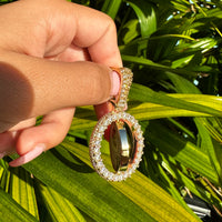 Double sided custom picture pendant