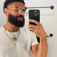 Sunflower Iced out Pendant