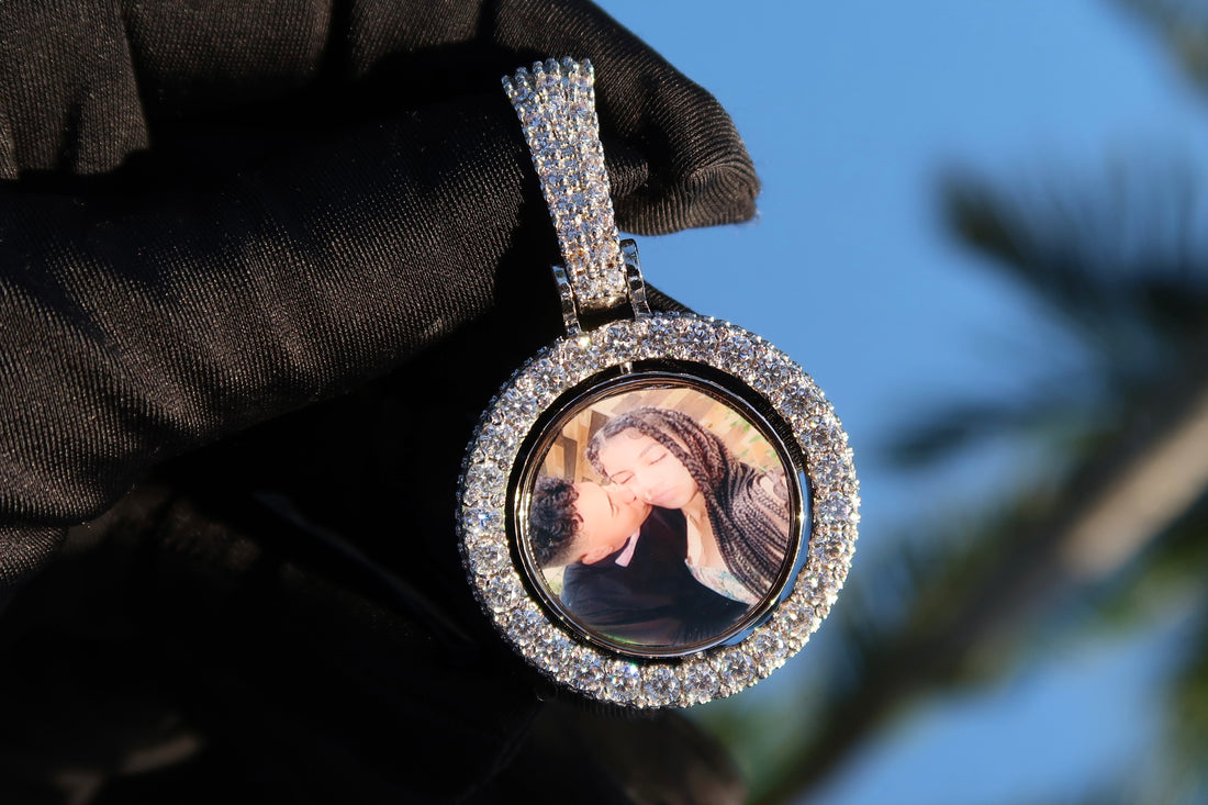 Double sided custom picture pendant