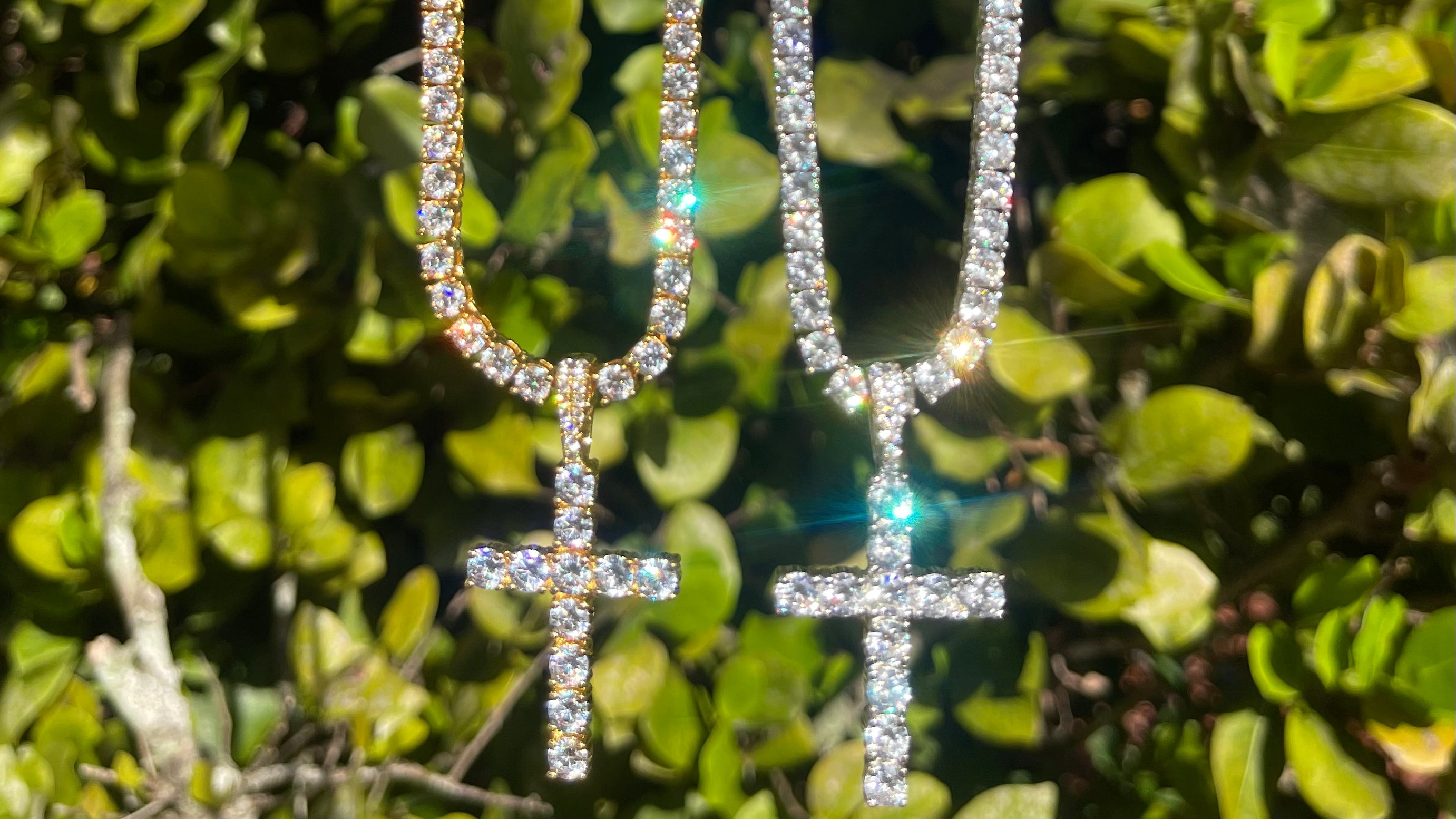 Cross on sale iced out