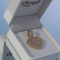 Heart Picture Pendant & Rope Chain