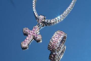 Pink Cross & Ring Bundle