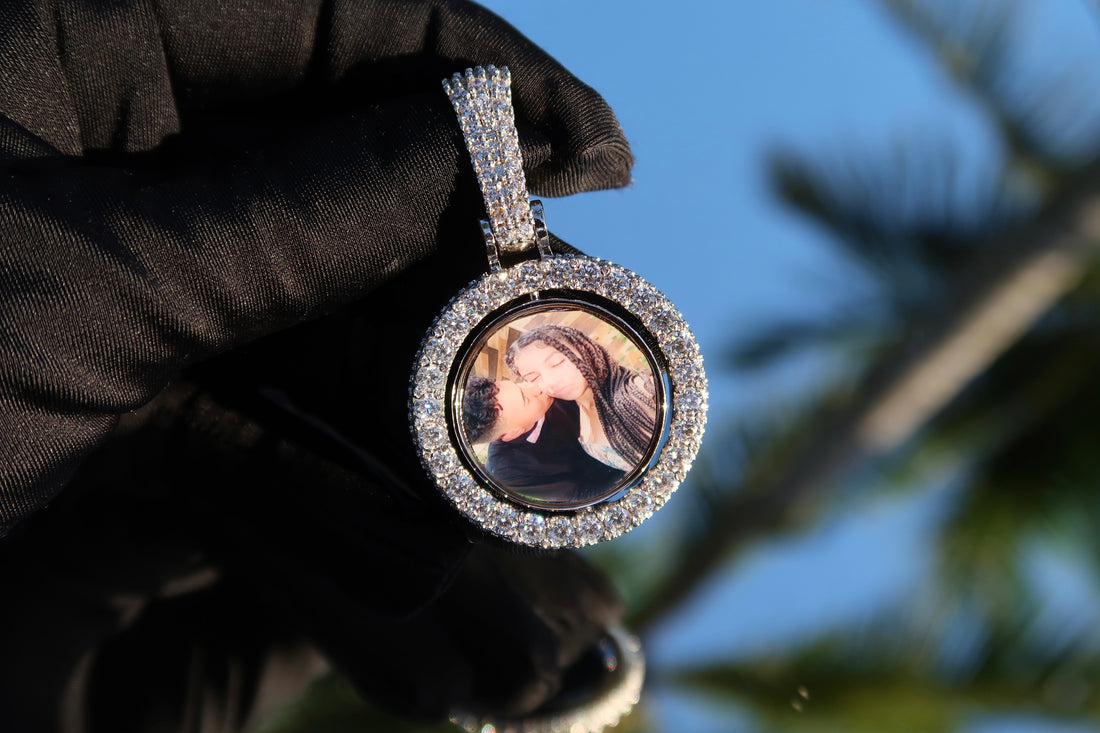 Double sided custom picture pendant