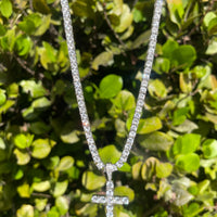 Cross Iced Out Pendant