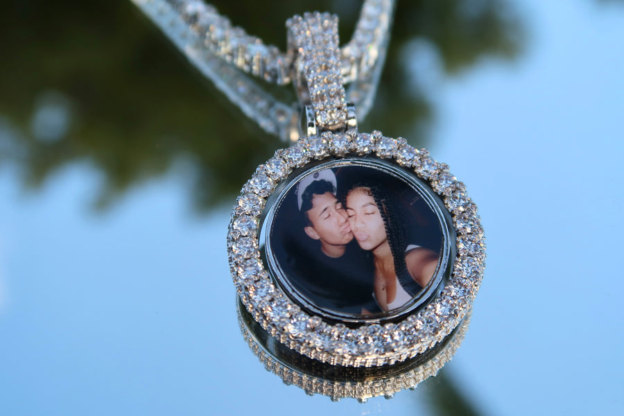 Double sided picture pendant Chain – KimmyB Jewelry